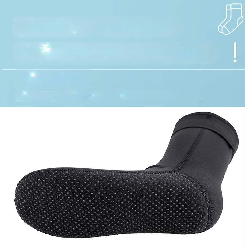 Șosete de scufundare OBEESI, neopren 3/5 mm, antiderapante, pentru mers prin apă și surfing (adulți)