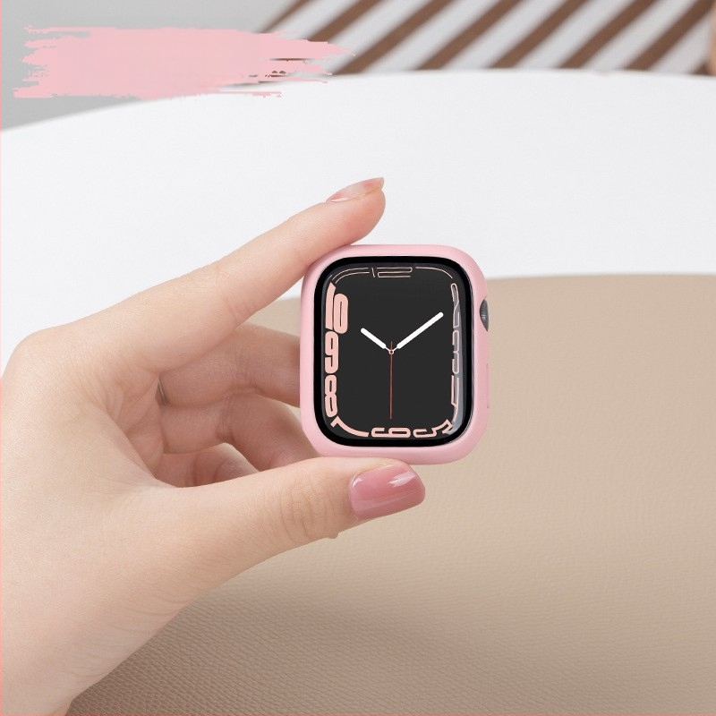 PC aizsargkorpuss Apple Watch ar integrētu karstumizturīgu ekrāna aizsargu