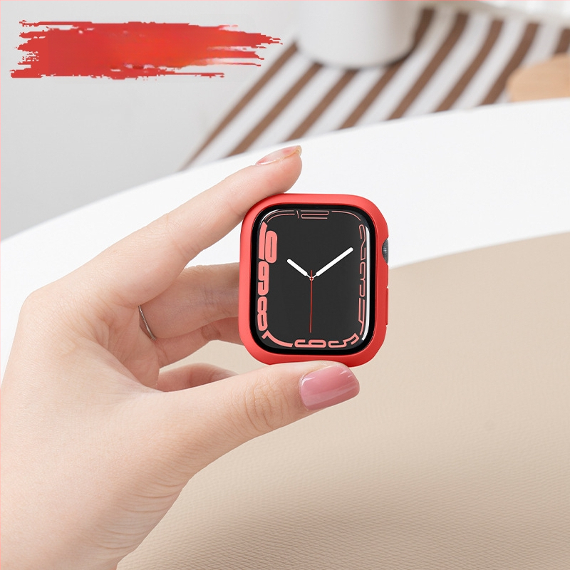 PC aizsargkorpuss Apple Watch ar integrētu karstumizturīgu ekrāna aizsargu