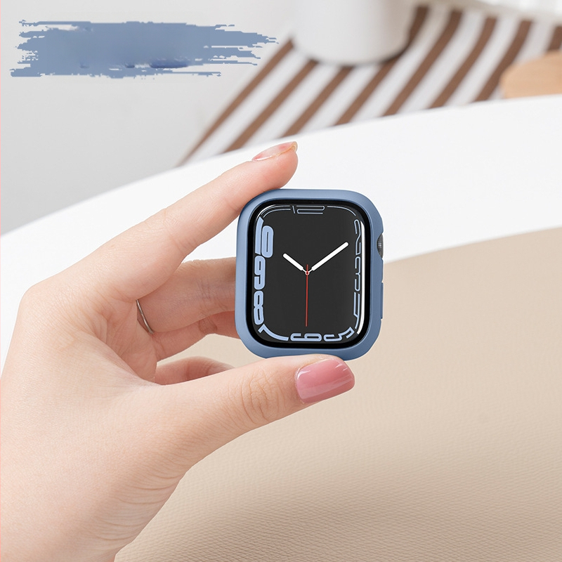 PC aizsargkorpuss Apple Watch ar integrētu karstumizturīgu ekrāna aizsargu