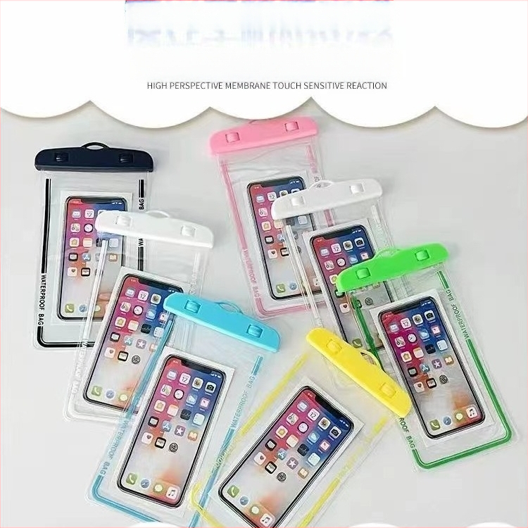Podvodna futrola za telefon s osjetnim zaslonom, vodootporna PVC vrećica, kapacitet 0,5 L, kompatibilno s Apple i Huawei