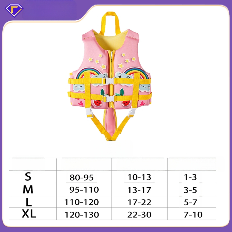 Totoro Bērnu neoprēna glābvest peldēšanai