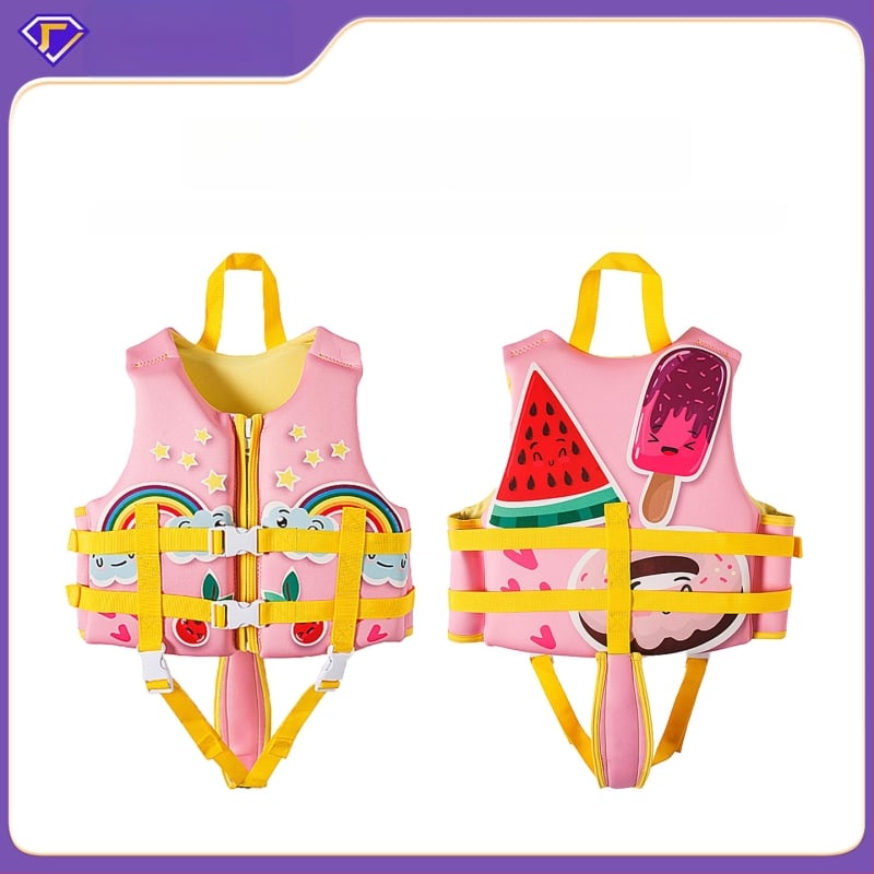 Totoro Bērnu neoprēna glābvest peldēšanai