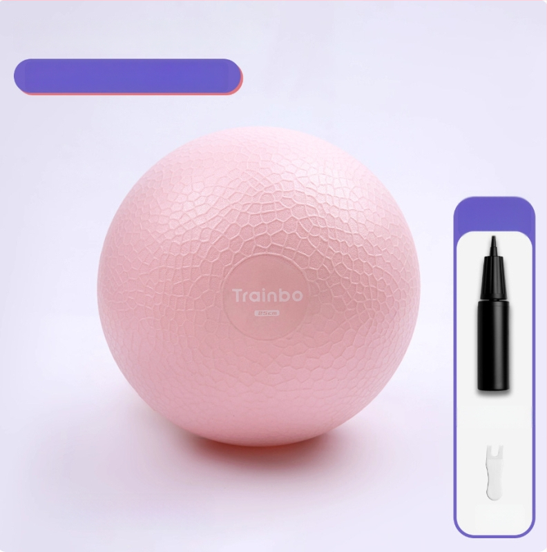 Minge Pilates Yoga cu textură antiderapantă pentru antrenamentul mușchilor centrali — PVC, 150 g, Trainbo