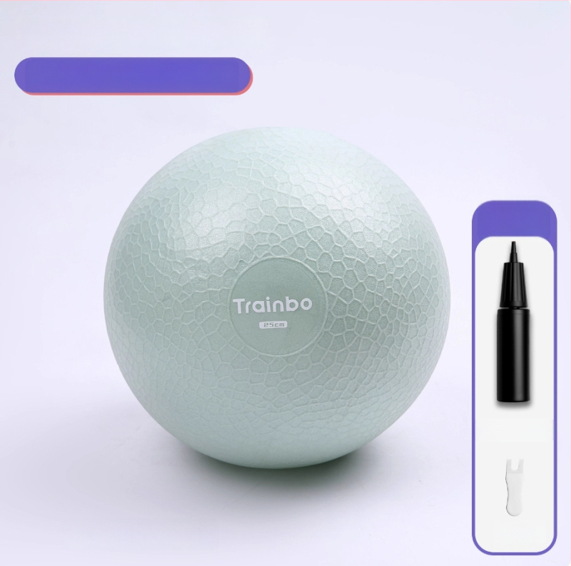 Minge Pilates Yoga cu textură antiderapantă pentru antrenamentul mușchilor centrali — PVC, 150 g, Trainbo
