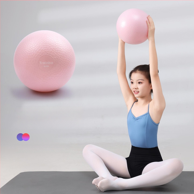 Minge Pilates Yoga cu textură antiderapantă pentru antrenamentul mușchilor centrali — PVC, 150 g, Trainbo