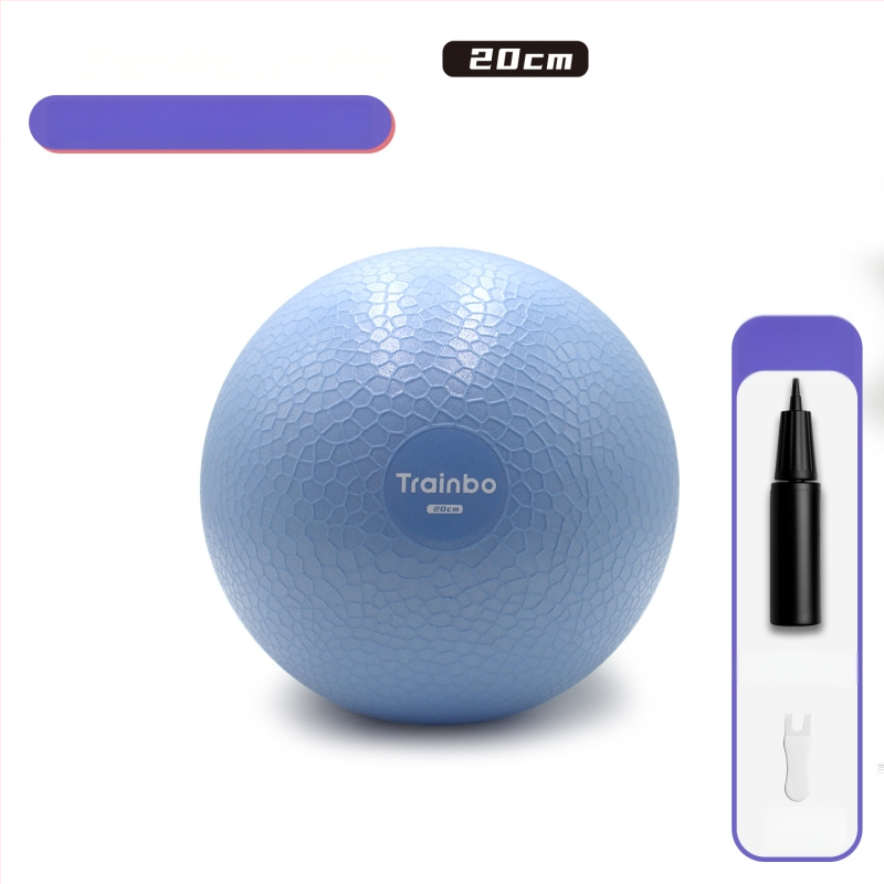 Minge Pilates Yoga cu textură antiderapantă pentru antrenamentul mușchilor centrali — PVC, 150 g, Trainbo