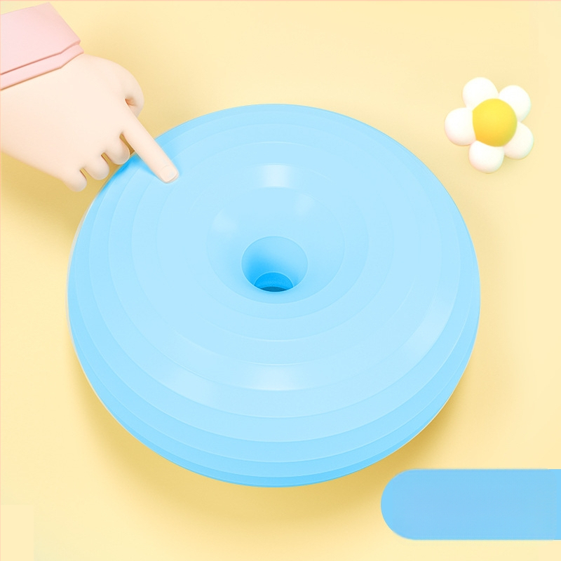 minge de yoga din PVC, 900 g, gonflabilă, pentru fitness, masaj și frumusețe