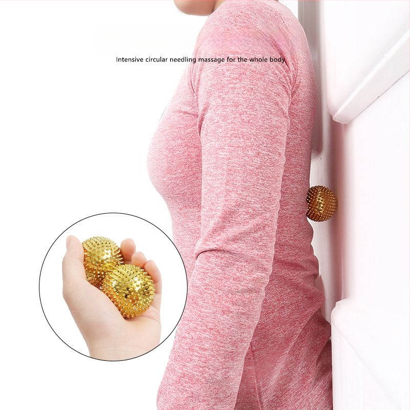 Minge de masaj magnetică din PVC pentru terapie manuală, neinflabilă, greutate 46,9 g