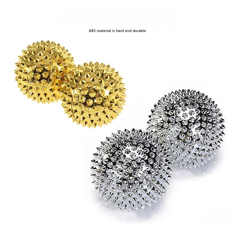 Minge de masaj magnetică din PVC pentru terapie manuală, neinflabilă, greutate 46,9 g