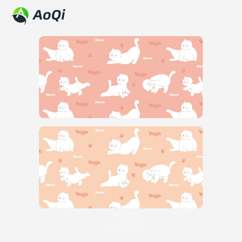 Kohandatud jooga-rätik sisekasutuseks – higist imav, libisemiskindel, ultrafina mikrokiud, 200 g, kiire kuivatamine, logos trükkimise võimalus