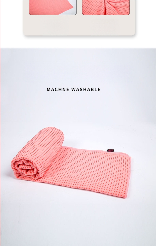 Jogas paklāja dvielis, neslīdošs, saliekams, silikona