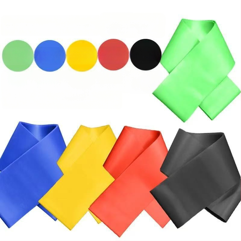 Banda de rezistență pentru yoga cu inel - Unisex, Material: TPE, Exerciții pentru umeri, Ridicare șolduri, Tonifiere picioare, Modelare corp