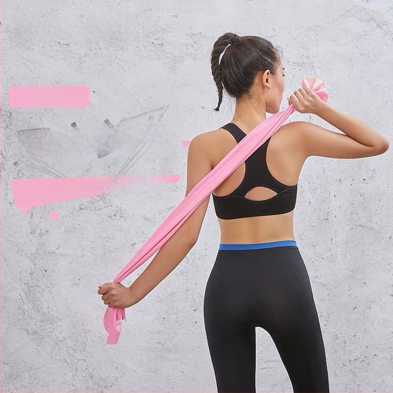 Bandă elastică de yoga, rezistență pentru antrenament de forță și stretching