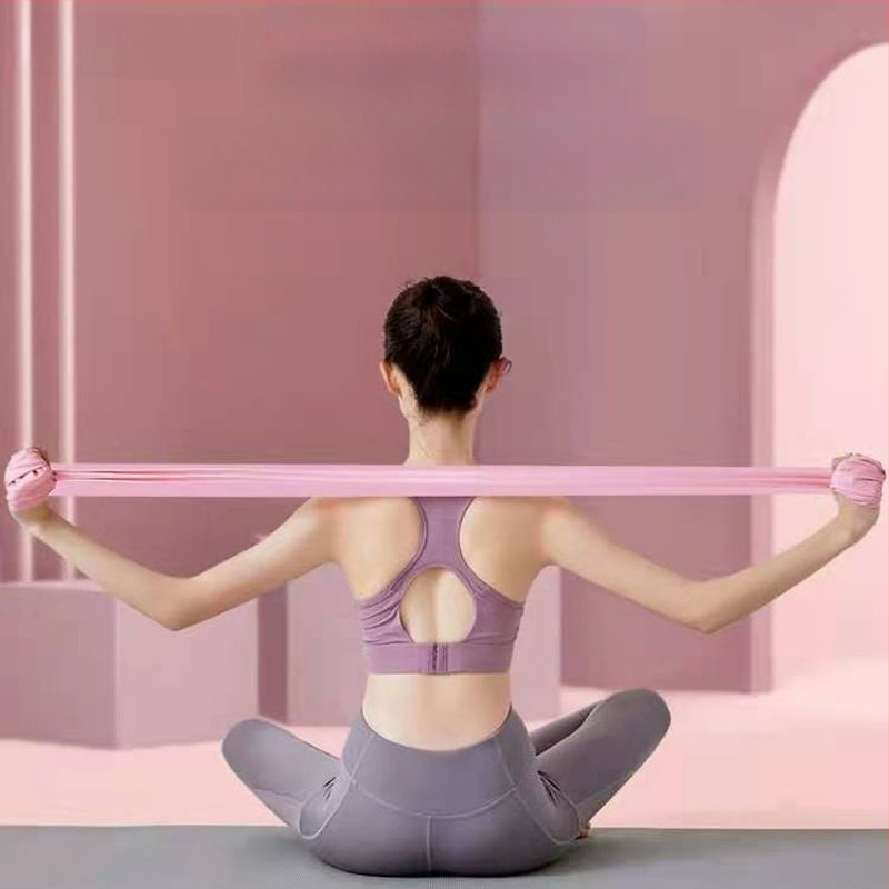 Bandă elastică de yoga, rezistență pentru antrenament de forță și stretching