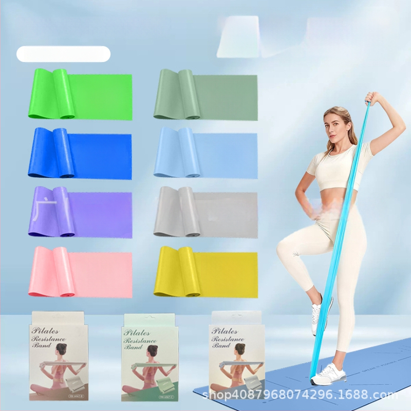 Bandă de rezistență pentru yoga și fitness pentru întinderea umerilor și a spatelui; Material: TPE; Brand: Hongyouhong; Personalizare: logo și ambalaj; Verificare fabrică prin video