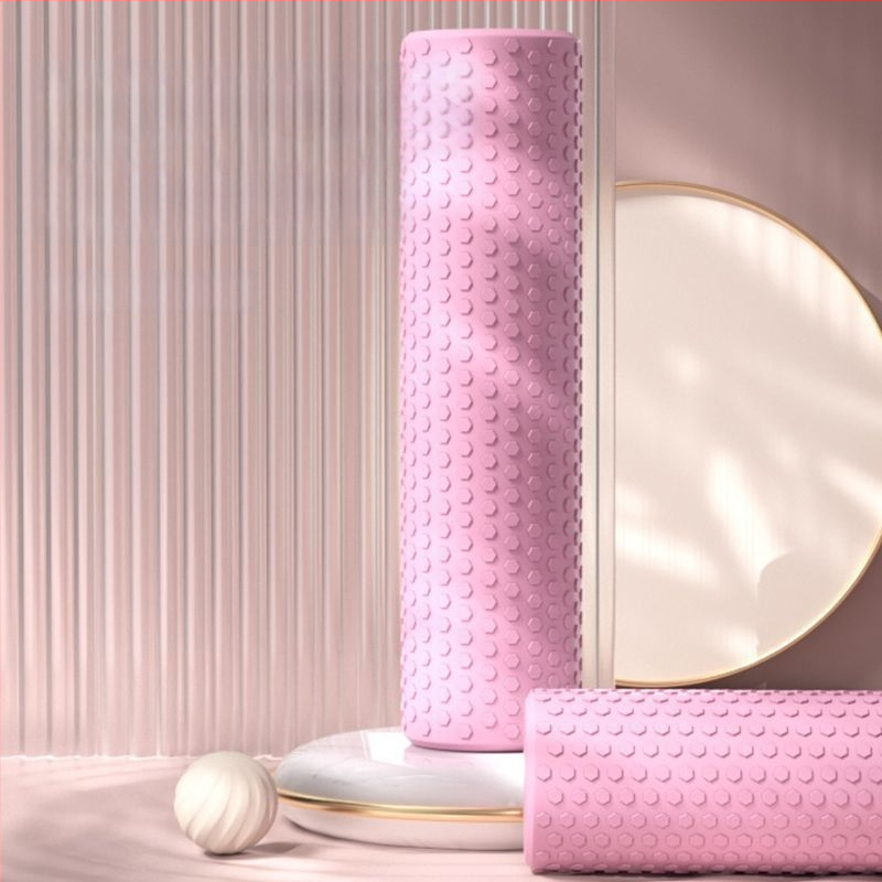 Putu veltņš jogai un Pilatesam, augstas blīvums putas dziļas muskuļu relaksācijai (Zīmols: Strength Factory; Preces kods: Manufacturer Direct Supply Customization Cross-Border; Materiāls: High-Density Foam)