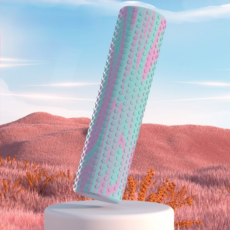 Putu veltņš jogai un Pilatesam, augstas blīvums putas dziļas muskuļu relaksācijai (Zīmols: Strength Factory; Preces kods: Manufacturer Direct Supply Customization Cross-Border; Materiāls: High-Density Foam)