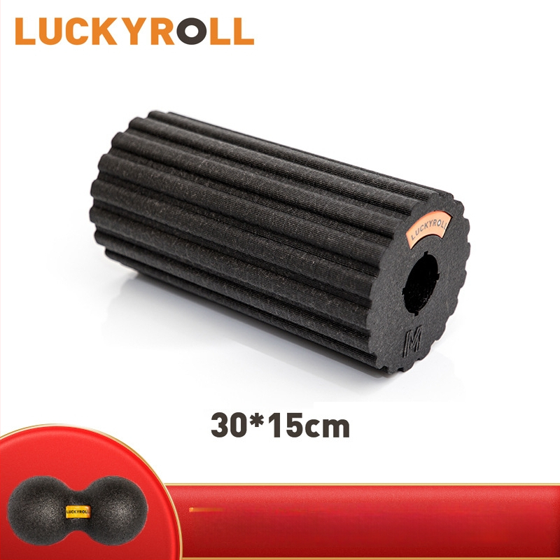 Putu rulonis masāžai un muskuļu relaksācijai, augstas cietības, EPP materiāls, stingra ašis – piemērots fitnesam un jogai