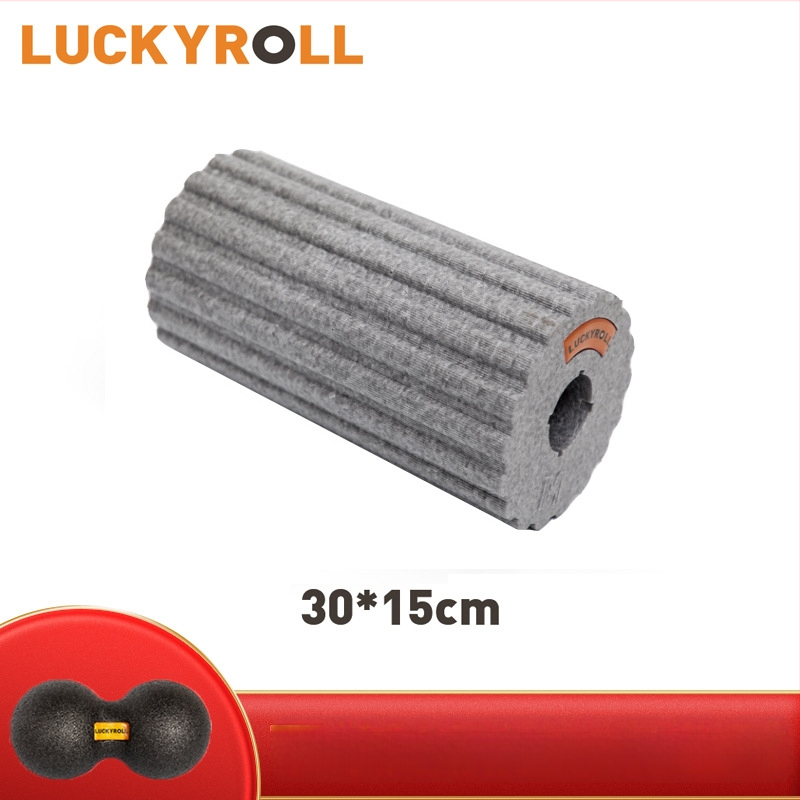Putu rulonis masāžai un muskuļu relaksācijai, augstas cietības, EPP materiāls, stingra ašis – piemērots fitnesam un jogai