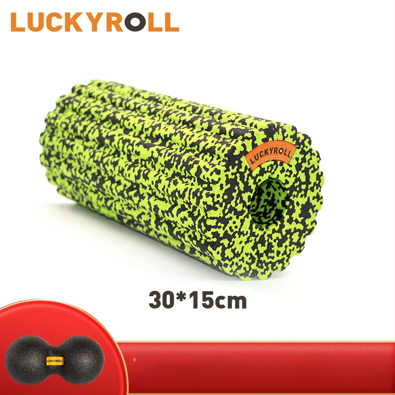 Putu rulonis masāžai un muskuļu relaksācijai, augstas cietības, EPP materiāls, stingra ašis – piemērots fitnesam un jogai