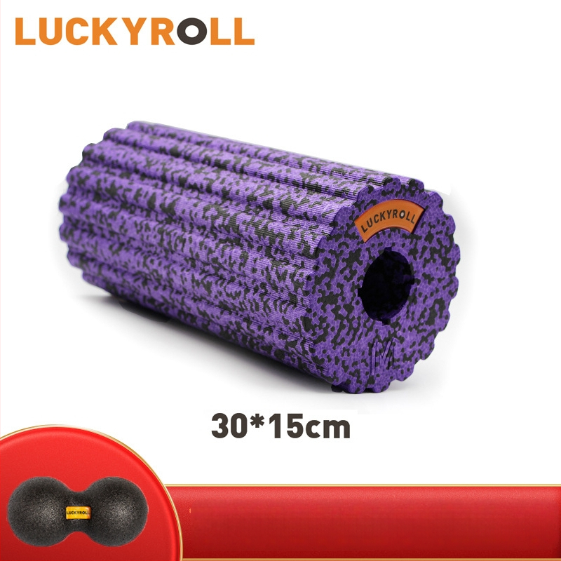 Putu rulonis masāžai un muskuļu relaksācijai, augstas cietības, EPP materiāls, stingra ašis – piemērots fitnesam un jogai