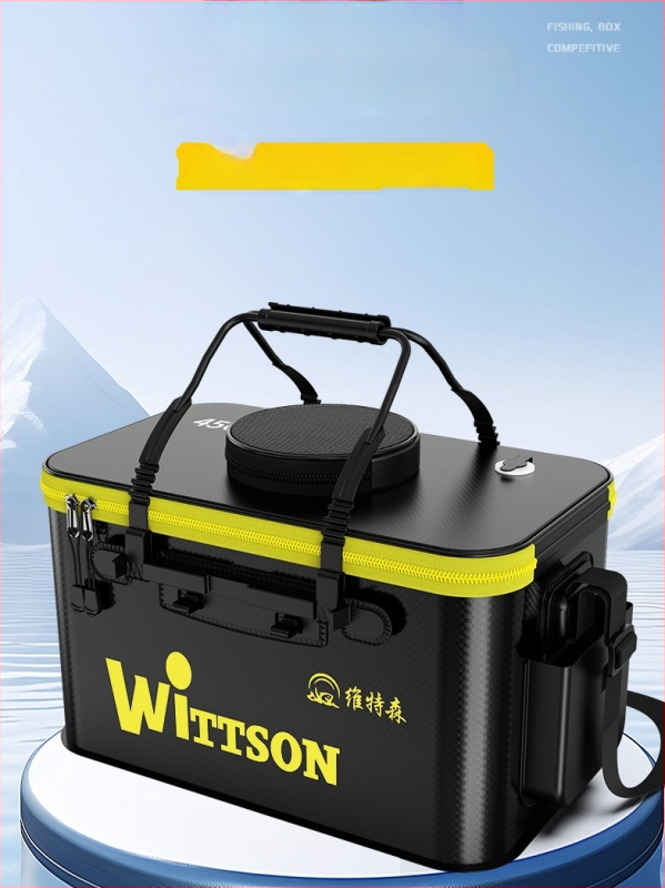 Αναδιπλούμενος EVA κάδος ψαρέματος για ζωντανά ψάρια με προστατευτικό σχεδιασμό