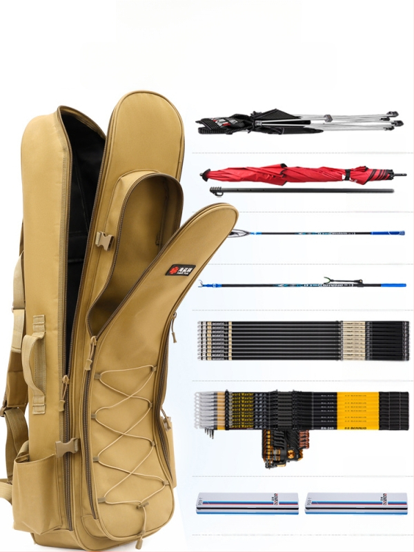 Τσάντα θαλάσσιου ψαρέματος από PVC, θήκη δολώματος, εγκατάσταση καλαμιού, γραμμής και μηχανισμού, μη αδιάβροχη