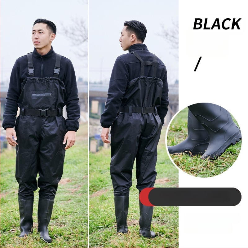 Haixiang Найлонови водоустойчиви панталони за риболов, с 1 джоб, пълен корпус