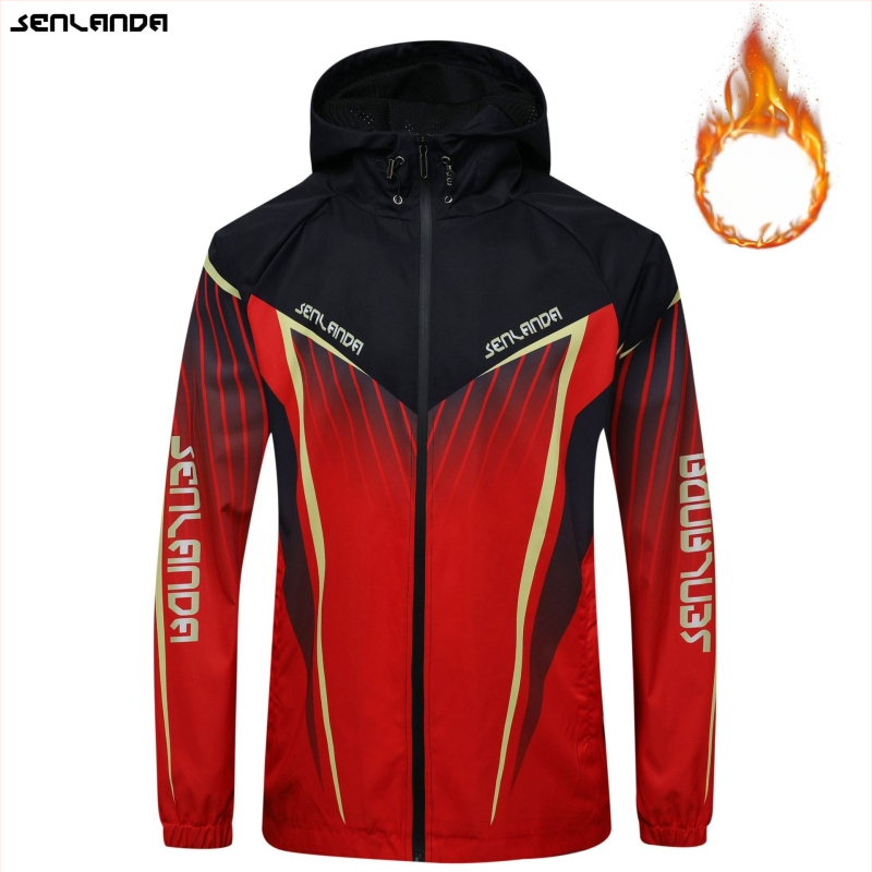 Unisex zvejas jaka, ūdensnecaurlaidīga, vēja izturīga, elpojoša, silta flisa odere