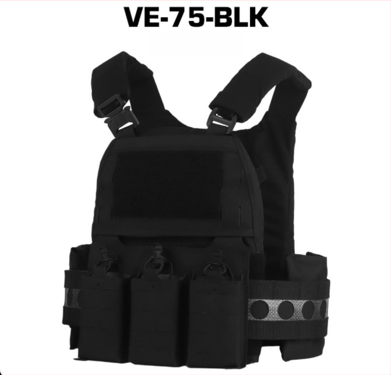 Taktiskā veste V5 – neilona audums, elpojoša, vienkāršs raksts