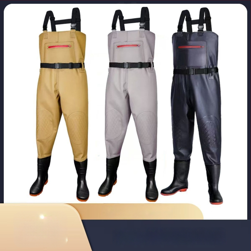 Водоустойчива рибарска екипировка – гащеризон с жилетка, EVENT плат, защита от радиация, пролет, мъже