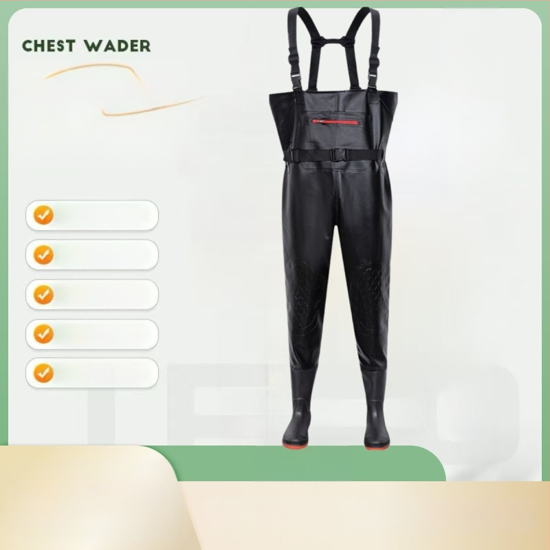 Водоустойчива рибарска екипировка – гащеризон с жилетка, EVENT плат, защита от радиация, пролет, мъже