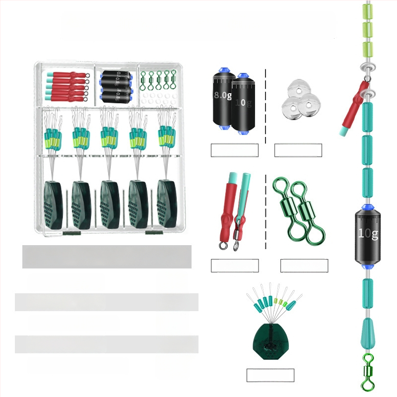 Qianrui Silikon Set Kliznog Plovka s Perlama i Sjedištem Plovka – Privatna Oznaka Dostupna