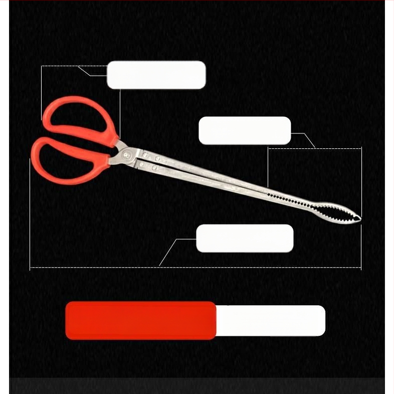 Višenamjenski klip za morski ulov – dugi kliješta, željezna konstrukcija, marka Default items