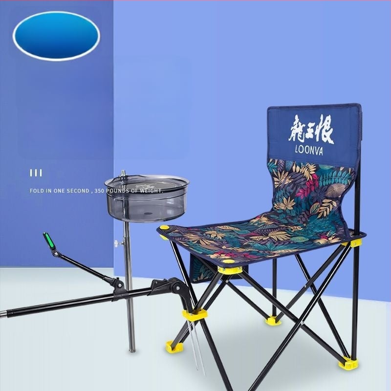 Scaun de pescuit Other, material Oxford, pliabil, scaun de exterior ușor – lansare vară 2025