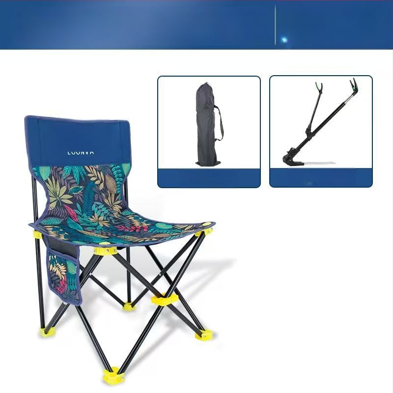 Scaun de pescuit Other, material Oxford, pliabil, scaun de exterior ușor – lansare vară 2025