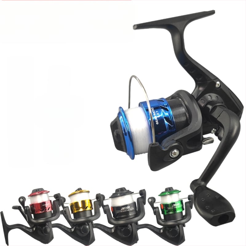 Spinning μηχανισμός ψαρέματος East Fishing, τύπος 200, με γραμμή, κατάλληλος για ψάρεμα σε βράχους και στη θάλασσα