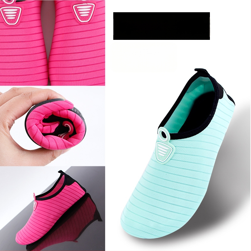 Pantofi de apă Xingtuo - partea superioară din plasă și căptușeală din plasă, design jos, talpă exterioară antiderapantă din cauciuc, talpă din TPR, pentru alergare și plimbare prin apă, unisex adulți