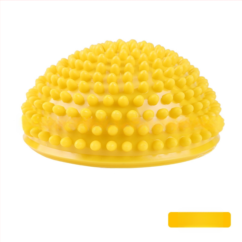 Minge de yoga pentru copii cu suprafață țepușă pentru masajul tălpii și antrenament de echilibru | PVC | 300 g | Gonflabilă | Saiaoty