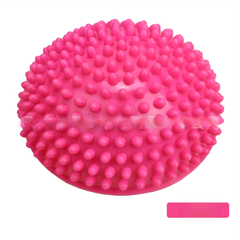 Minge de yoga pentru copii cu suprafață țepușă pentru masajul tălpii și antrenament de echilibru | PVC | 300 g | Gonflabilă | Saiaoty