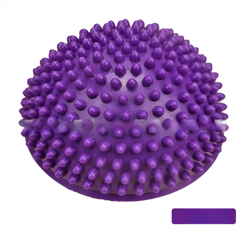 Minge de yoga pentru copii cu suprafață țepușă pentru masajul tălpii și antrenament de echilibru | PVC | 300 g | Gonflabilă | Saiaoty