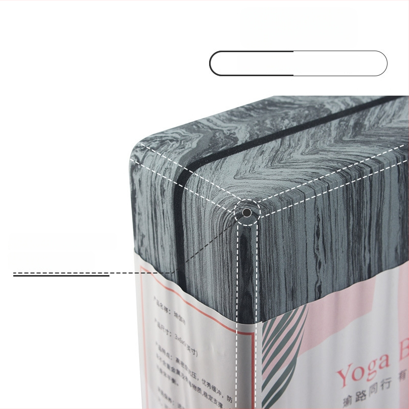 Three Brahma joga blok - POE materijal, 420 g, prilagodljiva obrada, licencirana privatna marka