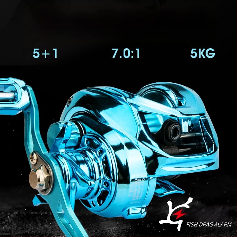 Comere μηχανισμός ψαρέματος με UV επεξεργασμένο μεταλλικό φινίρισμα, μακρά ρίψη, καθολικός για θαλάσσιο και γλυκό νερό (40 τεμάχια ανά συσκευασία)