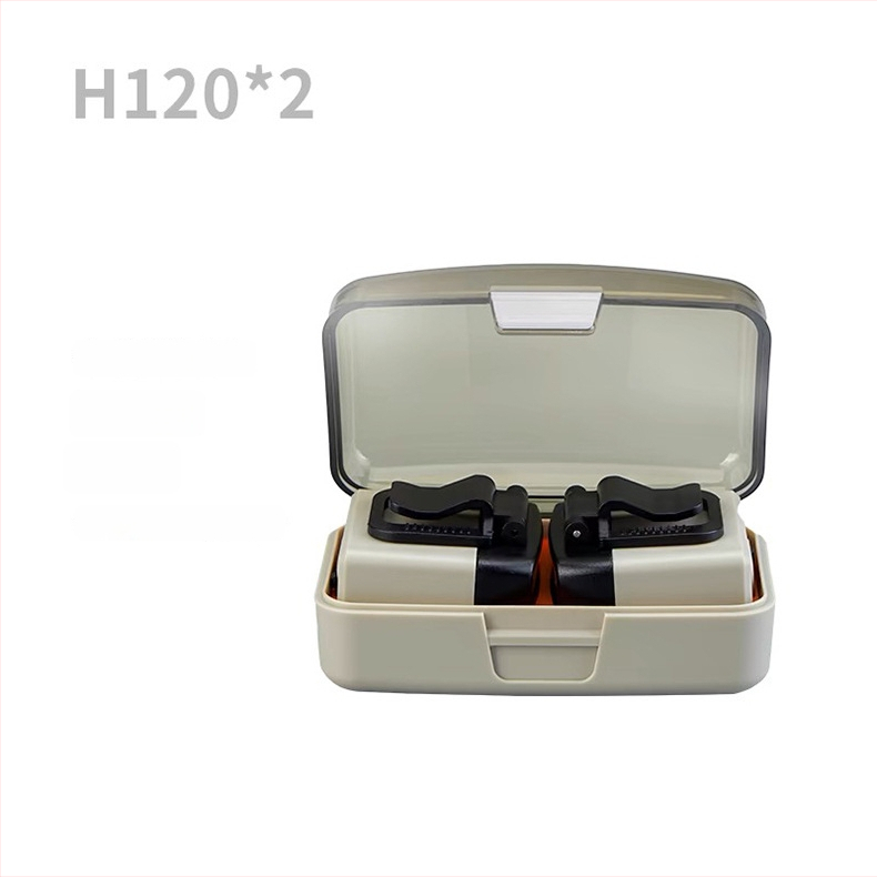 Shanlix lampă frontală LED, încărcare prin inducție, reîncărcabilă, 40 g, autonomie 27 h, 100 lm, pentru pescuit nocturn