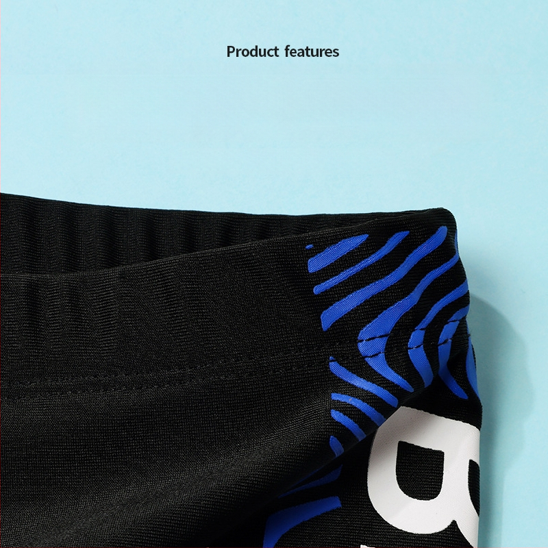 Onuzi pantaloni scurți de înot pentru bărbați vară, dublu strat, uscare rapidă, croi lejer, imprimeu, țesătură poliester, căptușeală poliester cu 10% elastan