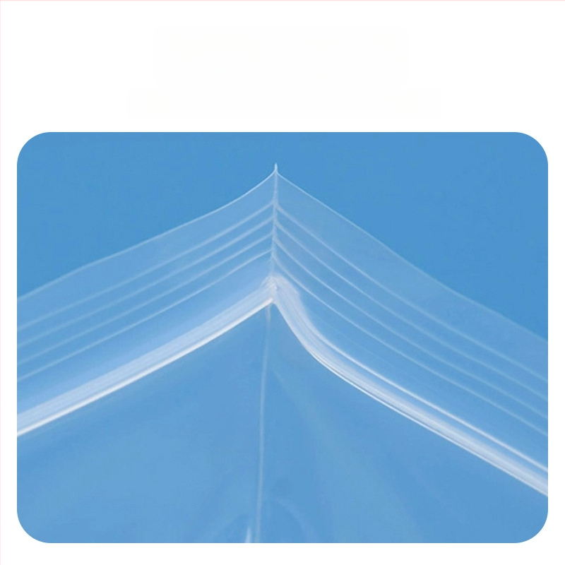 Skaidrus savarankiškai užsidarantis maišelis juvelyrinių pavyzdžių užrašomu etikete, PE medžiaga, užsandarinimo ilgis 2 cm