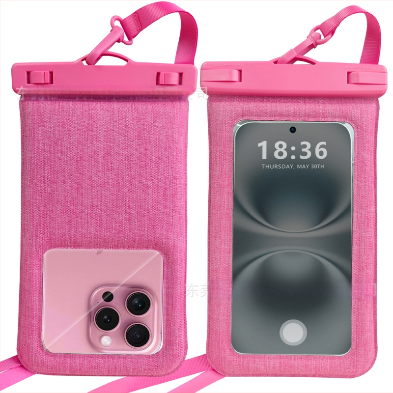 Plutajuća vodootporna torbica za telefon - ABS+PVC konstrukcija, PVC tkanina, za ronjenje, plažu i aktivnosti na otvorenom