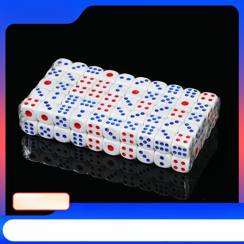 Akrilo Mahjong kauliukai suapvalintais kampais šachmėms ir kortų žaidimams