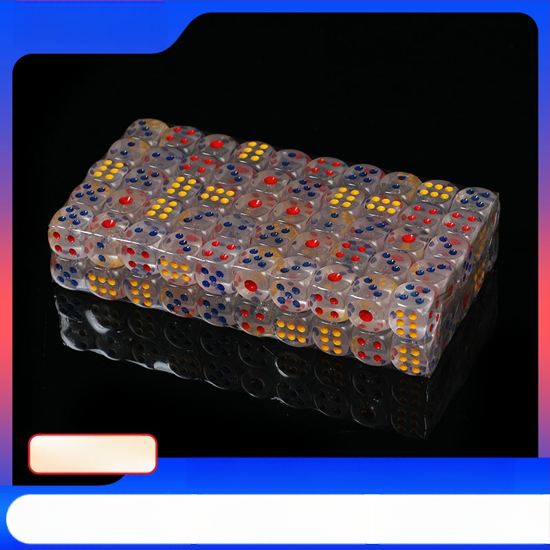 Akrilo Mahjong kauliukai suapvalintais kampais šachmėms ir kortų žaidimams